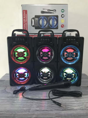 Speaker bluetooth karaoke YD-801 + gratis mic di qeong.com