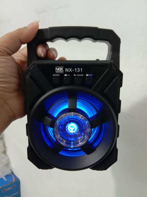 SPEAKER BLUETOOTH KARAOKE NX-131 + GRATIS MICROPHONE (DIJAMIN KARAOKE DIRUMAH SAMPAI PUAS!! ) di qeong.com