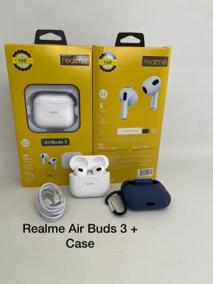 Headset Bluetooth REALME AIR BUDS 3 + CASE di qeong.com