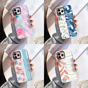 SOFTCASE MACARON FLOWER di qeong.com