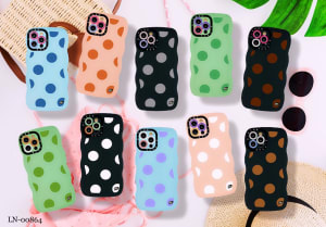 SOFTCASE PREMIUM WAVE MACARON NEW DESAIN POLKADOT PC di qeong.com