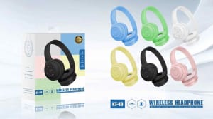 HEADPHONE BLUETOOTH BANDO KT- 49 di qeong.com