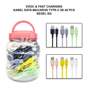 KABEL DATA MACARON SQ FAST & VOOC di qeong.com