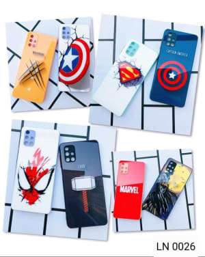 SOFTCASE GLASS MACARON PROTECT CAMERA AVENGERS SPIDERMAN di qeong.com