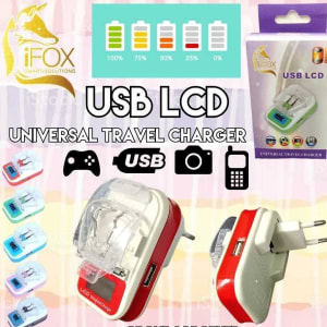 Destop Universal LCD USB Charger di qeong.com