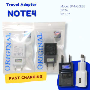 ADAPTOR SAMSUNG NOTE 4 ORI 99,9% PACK PLASTIK di qeong.com