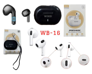 HEADSET BLUETOOTH TWS WINSI WB-16 di qeong.com