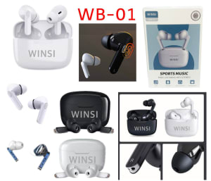 HEADSET BLUETOOTH TWS WINSI WB-01 di qeong.com