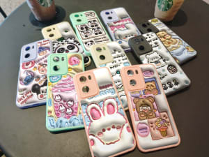 SOFTCASE BUBBLE CASE KEEP LUCKY RUBBER di qeong.com