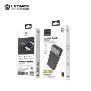 POWER BANK LENYES PX-234 20.000 MAH di qeong.com