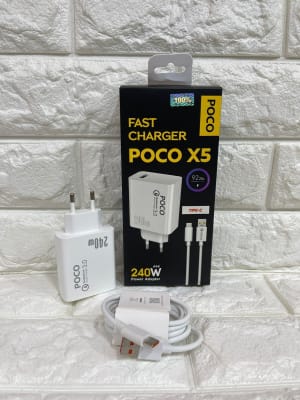 CHARGER POCO X5 240W di qeong.com