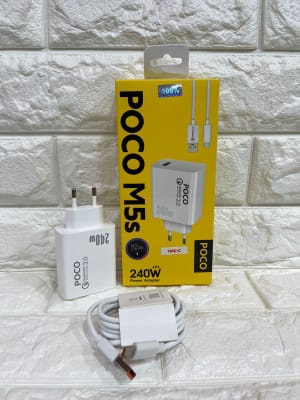 CHARGER POCO M5s 240W di qeong.com