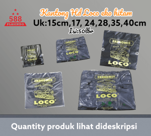 KANTONG HD LOCO  EKONOMIS hitam di qeong.com