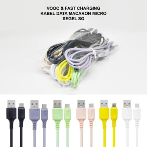 KABEL DATA MACARON SUPER VOOC FAST CHARGING di qeong.com