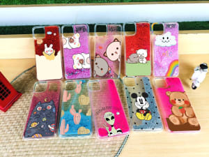 SOFTCASE WATER GLITTER EXIST TIME di qeong.com