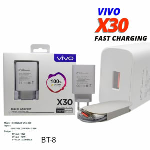 CHARGER VIVO X30 33W TYPE C FAST CHARGING ORI 100% di qeong.com