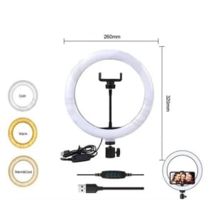 RINGLIGHT 26 CM 10 INCH di qeong.com