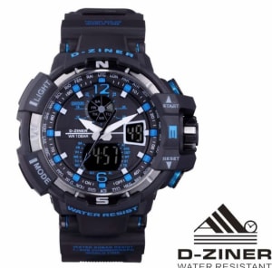 JAM TANGAN PRIA DZINER 8068 SPORTY di qeong.com