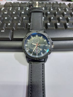 JAM TANGAN GASTRO KULIT TANGGAL 11656 di qeong.com