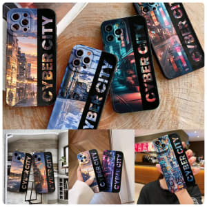 SOFTCASE PREMIUM BLACK PROTECT CYBER CITY di qeong.com