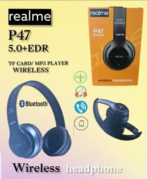 HANDSFREE HEADPHONE P47 REALME di qeong.com