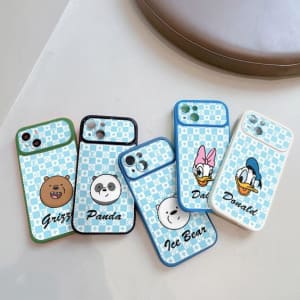 SOFTCASE BIG WINDOW CASE LV FACE TOONS di qeong.com