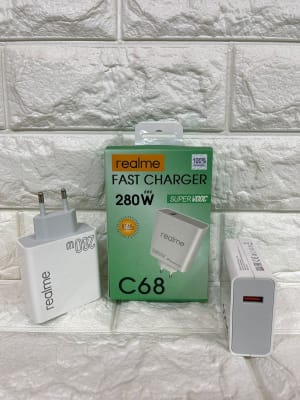 BATOK CHARGER REALME C68 280W di qeong.com