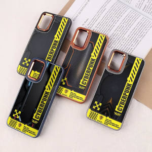 TPU LUXURY CHROME LEATHER MECHA CYBERPUNK di qeong.com