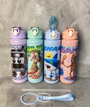 BOTOL TRITAN DOFF KARAKTER 900ML di qeong.com