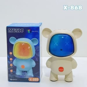 SPEAKER BLUETOOTH SERI X868 ASTRONOT LED di qeong.com