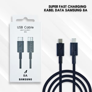 KABEL DATA SAMSUNG 8A SUPER FAST CHARGING di qeong.com