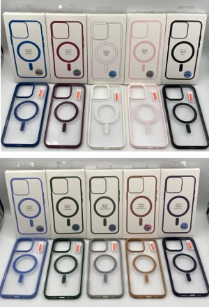 CLEAR CASE MAGSAFE WARNA PREMIUM di qeong.com