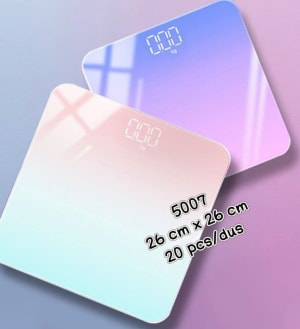 TIMBANGAN BADAN RAINBOW 26CM KODE 5007 di qeong.com