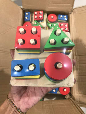 MAINAN EDUKASI ANAK KAYU BASIC SHAPE 5 GEO / F302 di qeong.com