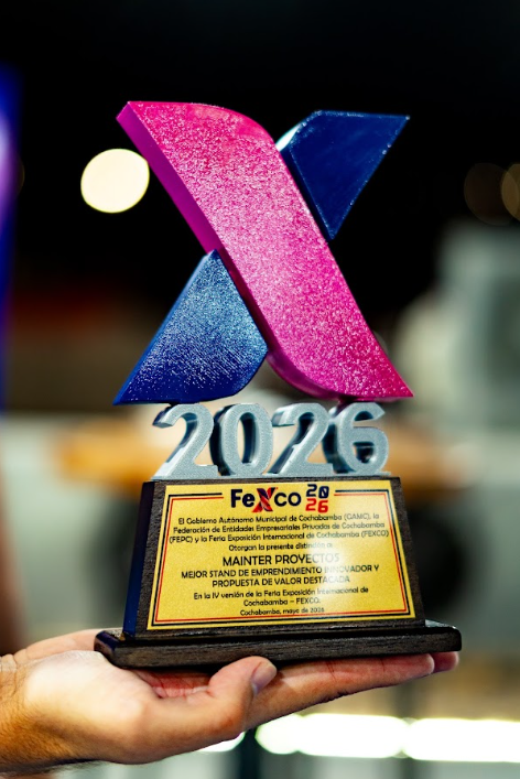 Mainter Proyectos: Premio a Stand de Mainter Proyectos en Fexco 2026 — imagen 16