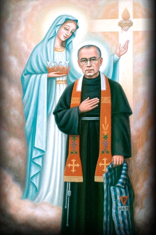 Mary and St. Maximilian Kolbe