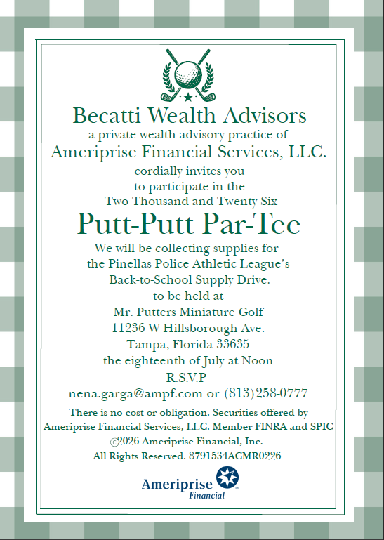 Putt Putt for PAL- Green  Course