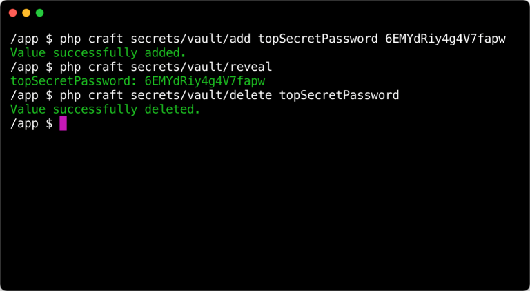 Secrets CLI