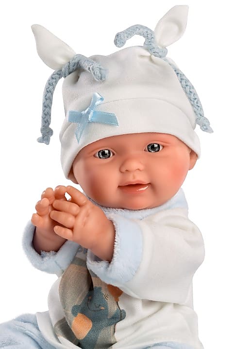 Llorens Dolls 26 cm - Sweet Dreams Baby with Cushion - Blue (view 4)