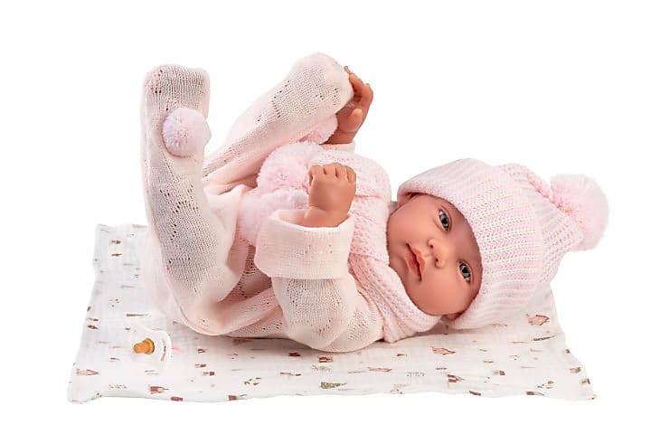Llorens Dolls Tina Doll 43 cm-Pink (view 3)