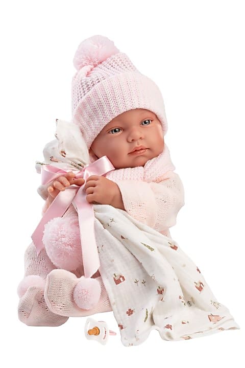Llorens Dolls Tina Doll 43 cm-Pink (view 4)