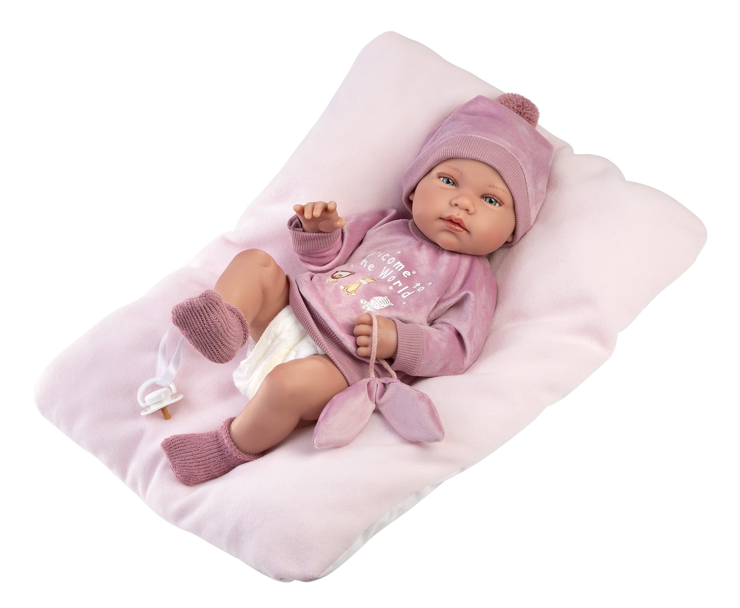 Llorens Dolls Tina Doll 43 cm-Pink