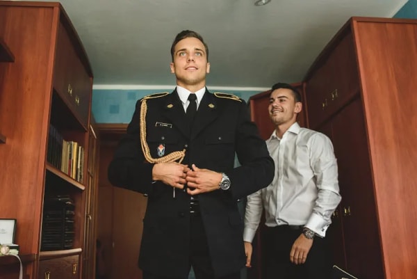 Reportaż ślubny i zdjęcia plenerowe M&A — Budapeszt