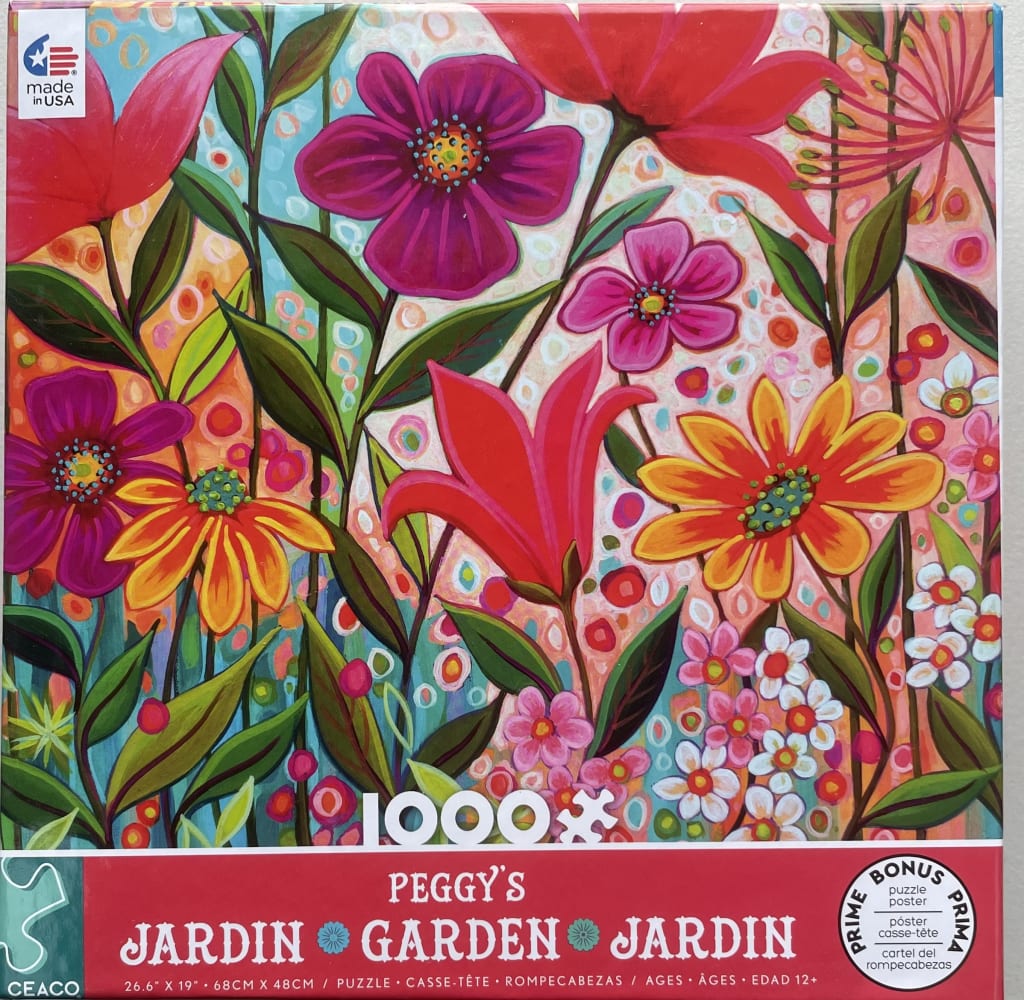 A vibrant, painterly illustration of diverse wildflowers in bloom against a colorful, dappled background.
