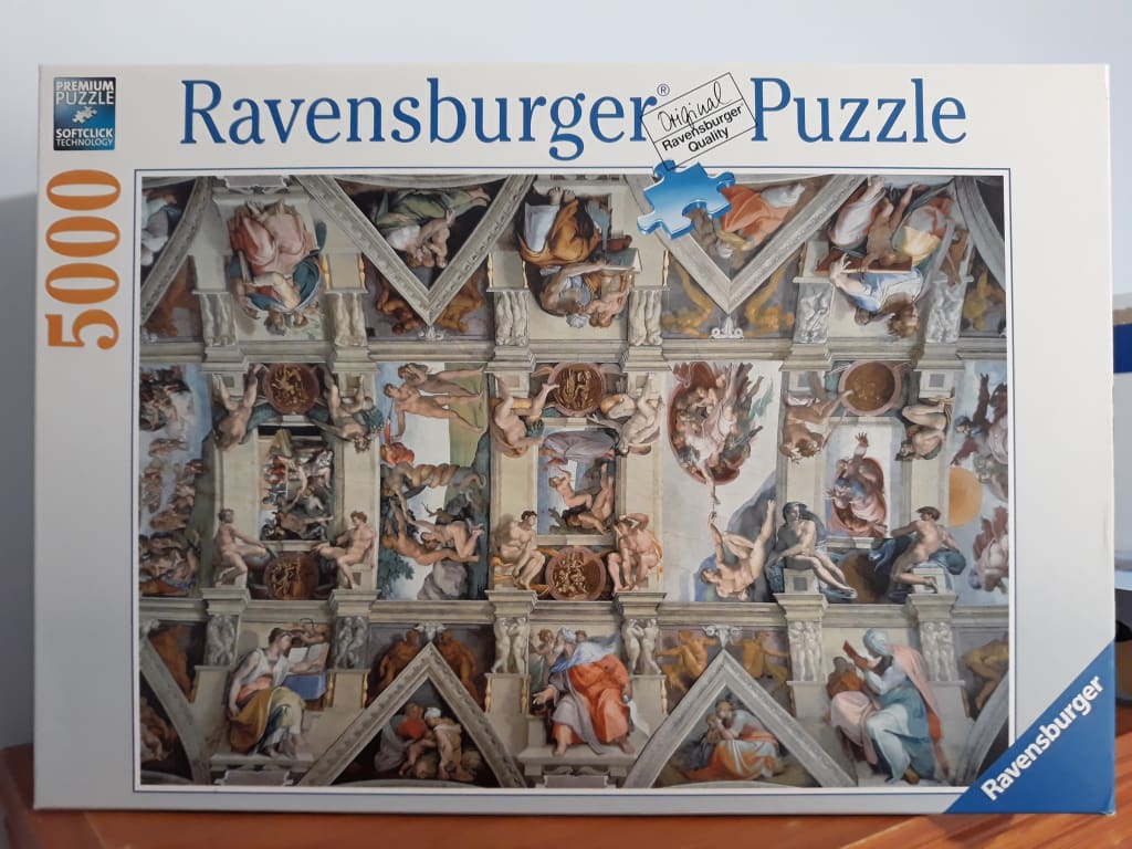 A reproduction of Michelangelo