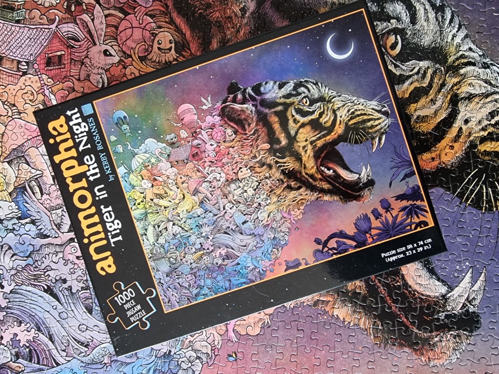 Animorphia - Tiger in the Night