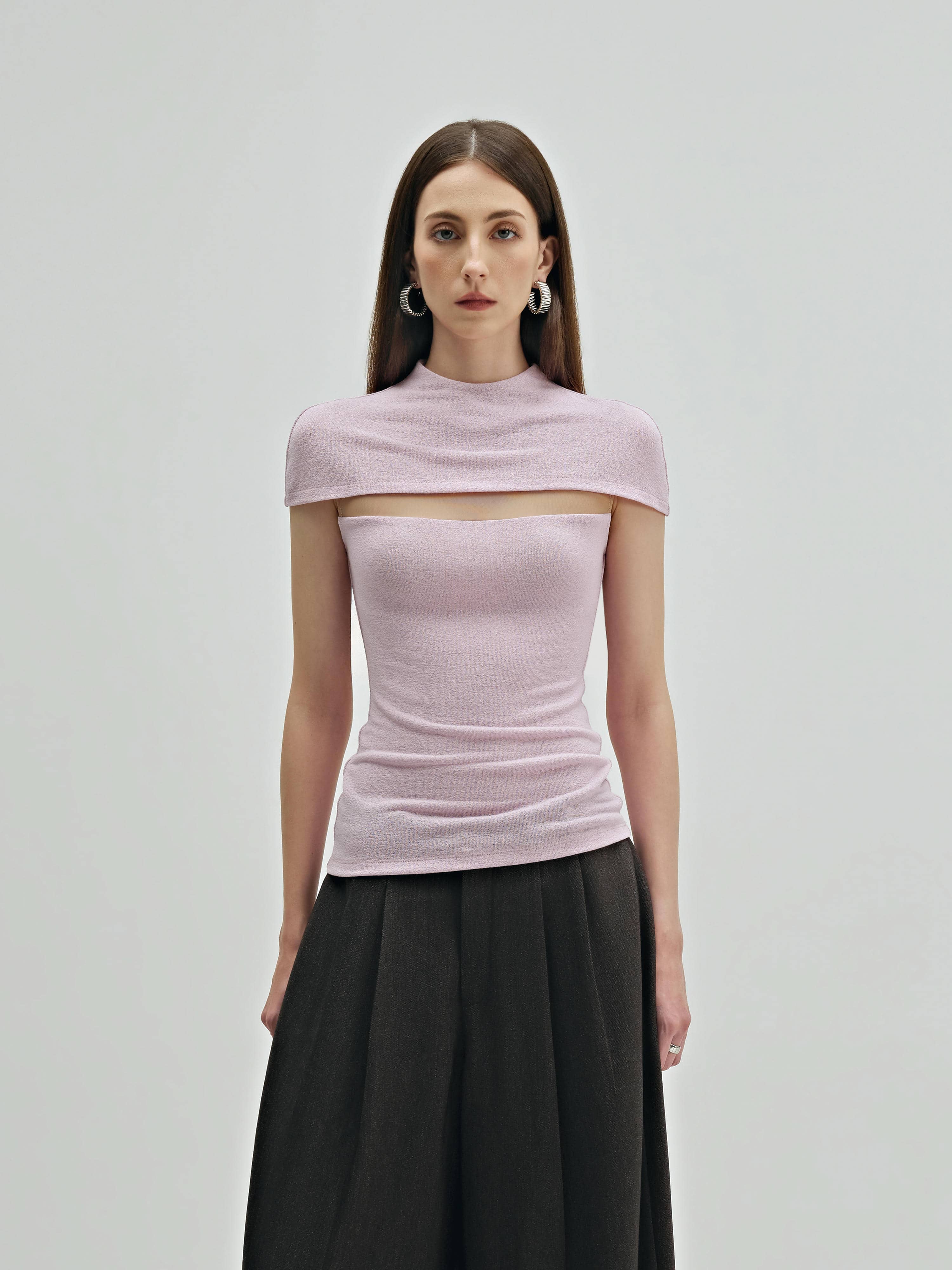 Closer Caped Top
