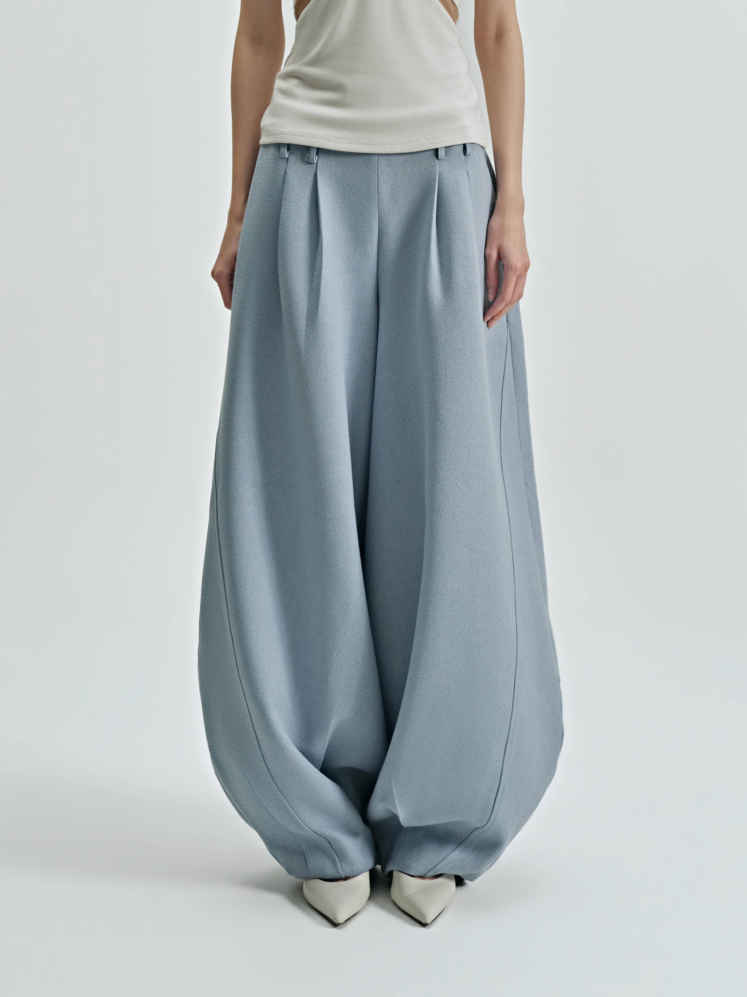 Dusted Barrel Trousers