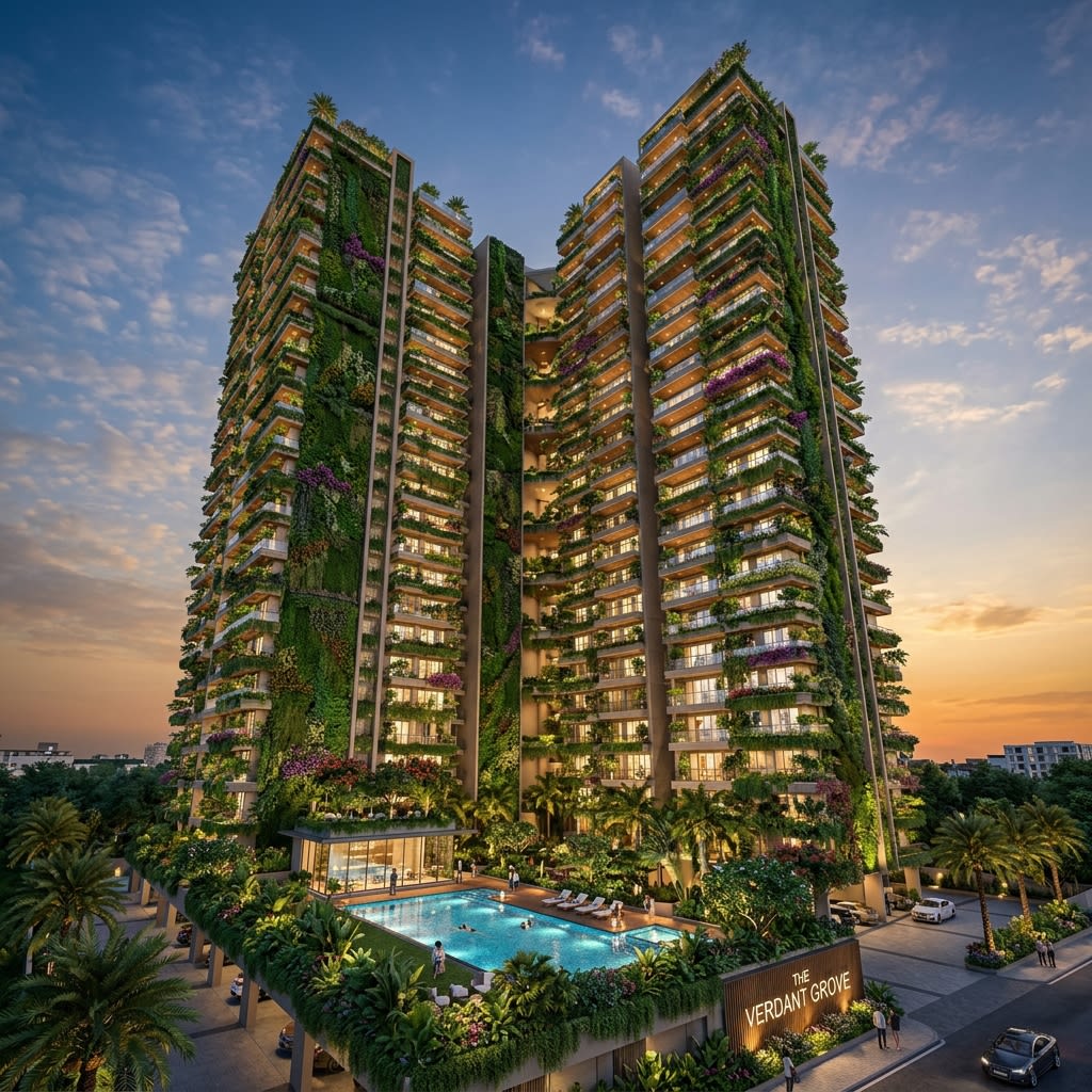 Biophilic Green Living
