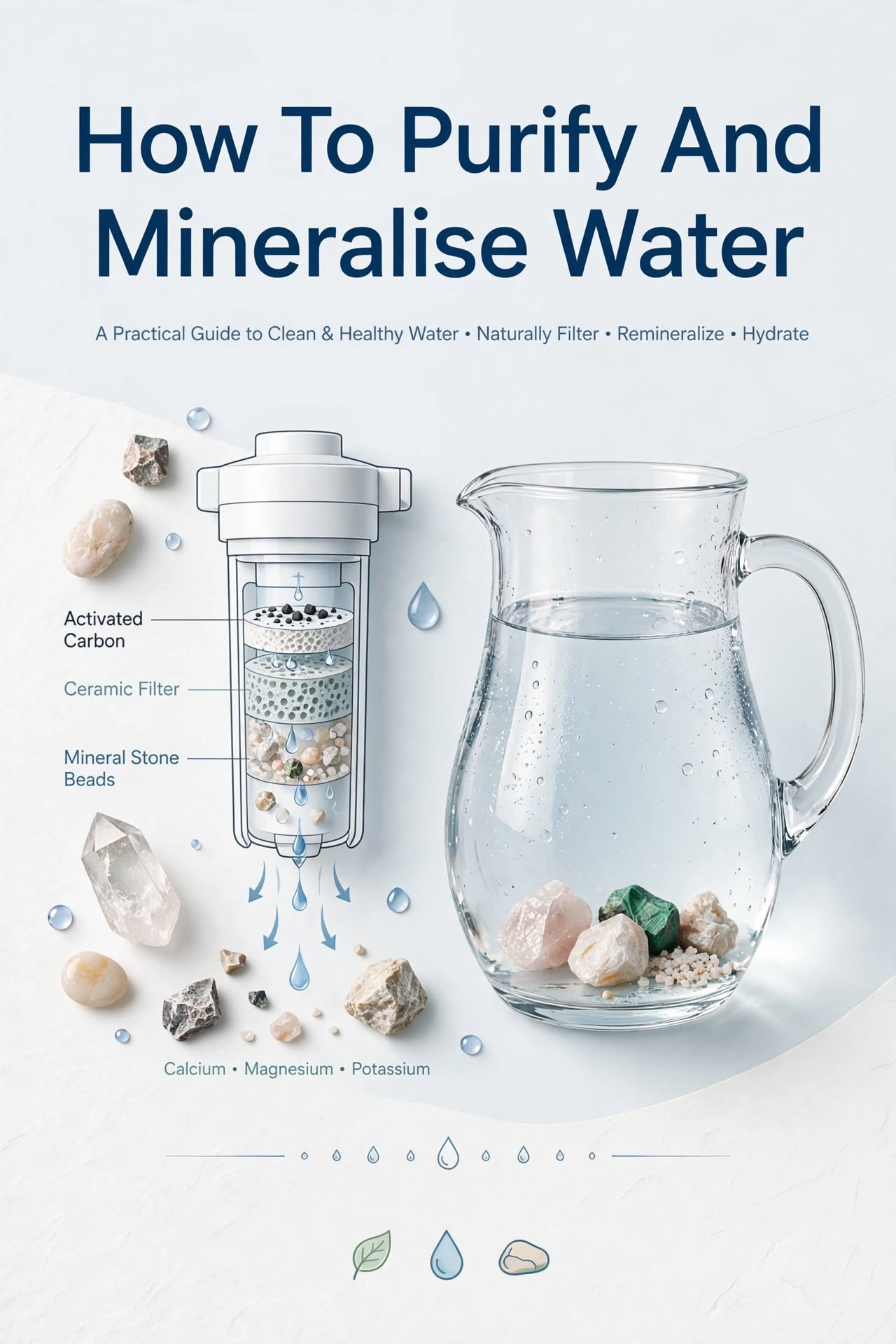 Bonus Guide #2 — How To Purify And Mineralise Water cover